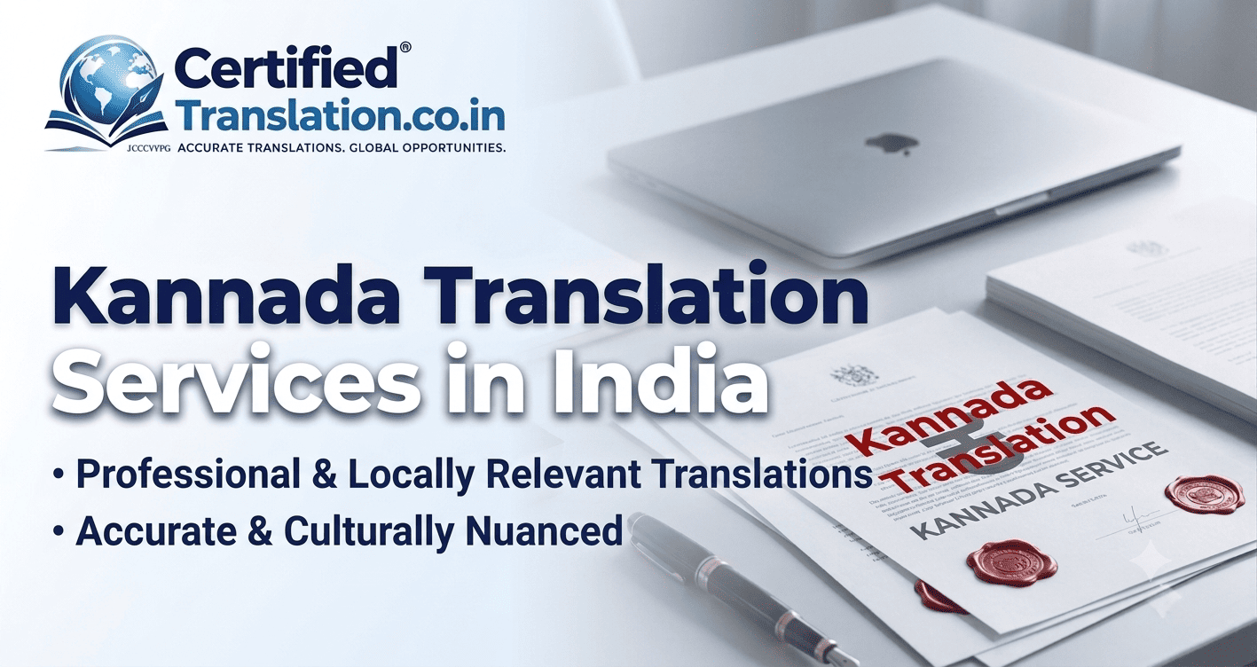 Kannada Translation Services in india