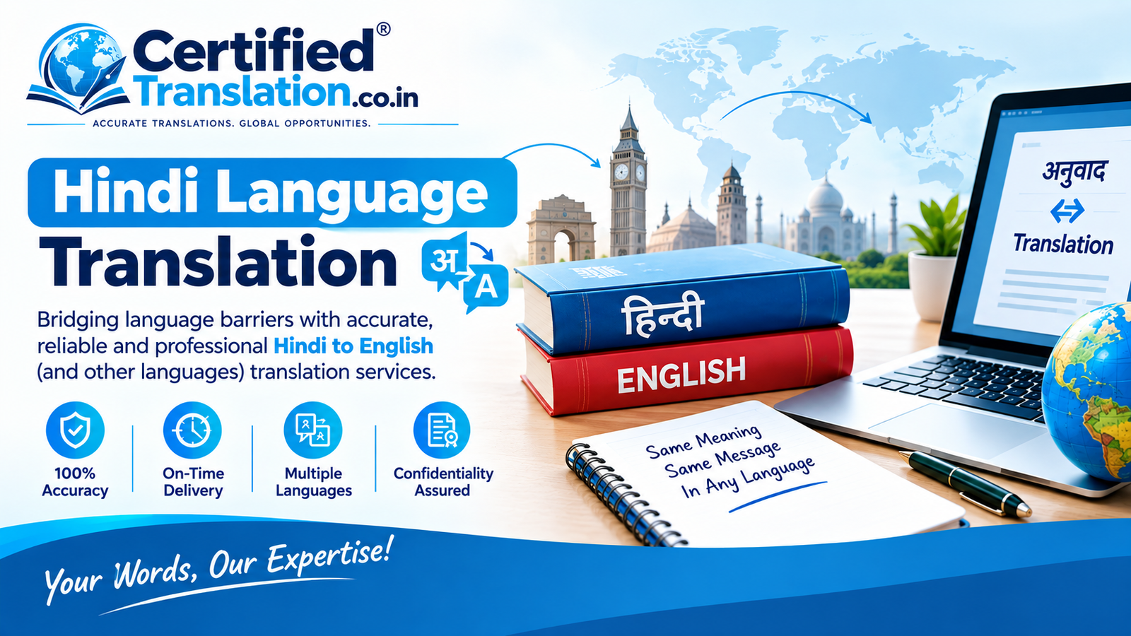 Hindi Language Translation – Professional Hindi Translation Services