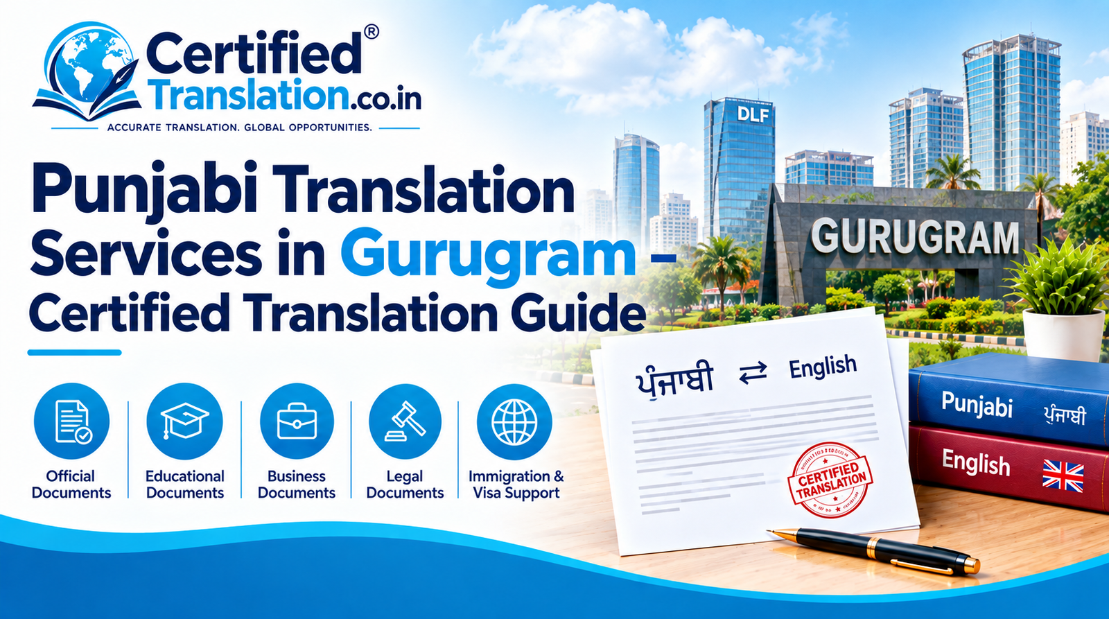 Punjabi Translation Services in Gurugram – Certified Translation Guide