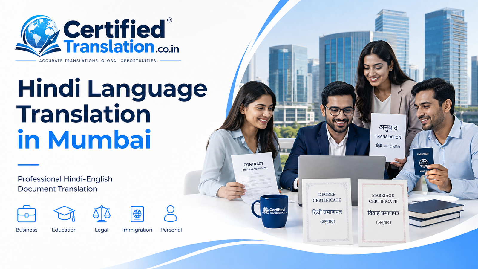 Hindi Language Translation Services in Mumbai