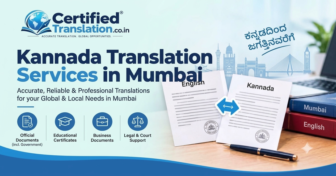 Kannada Language Translation Services Across Mumbai Areas