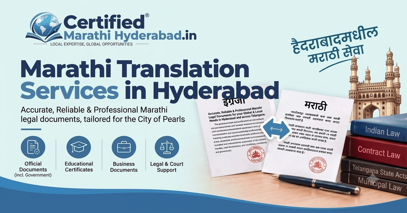 Marathi Translation Services in Hyderabad