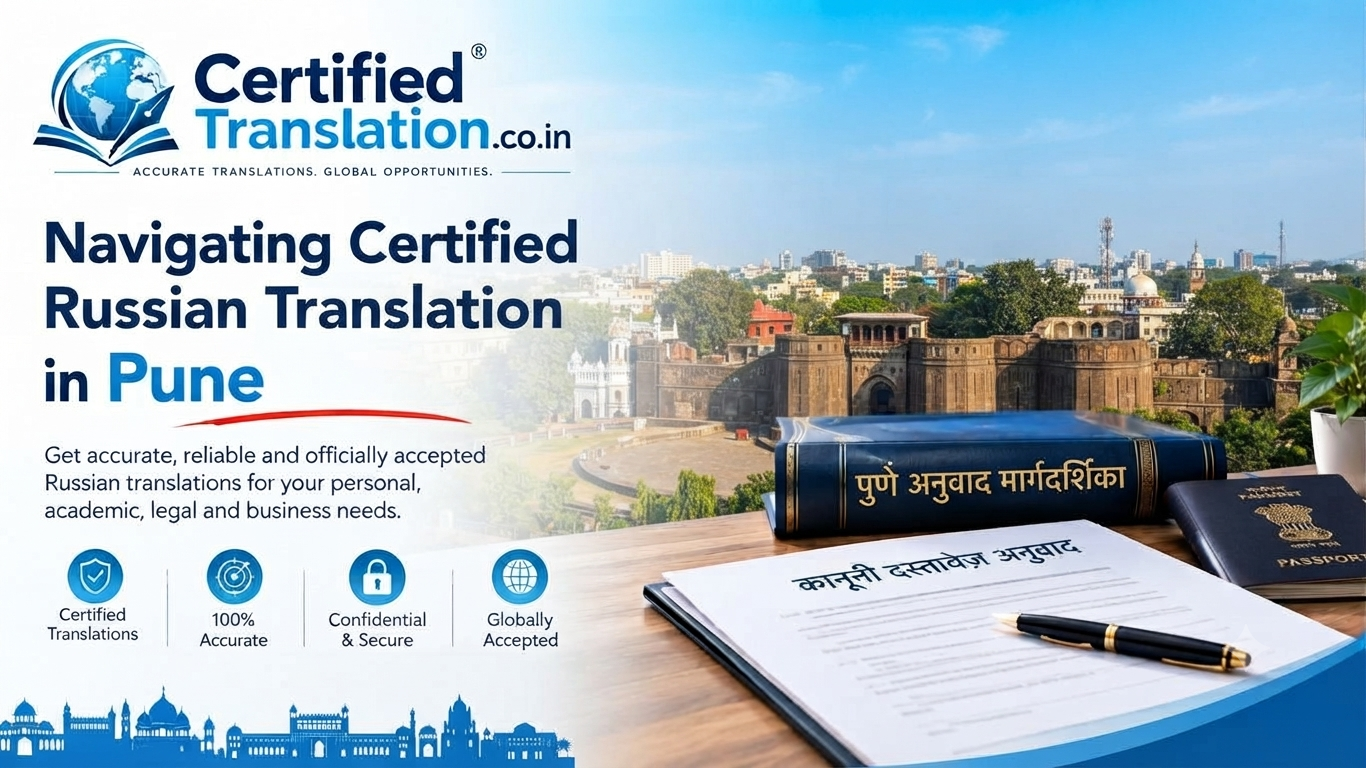 Certified Russian Translation in Pune