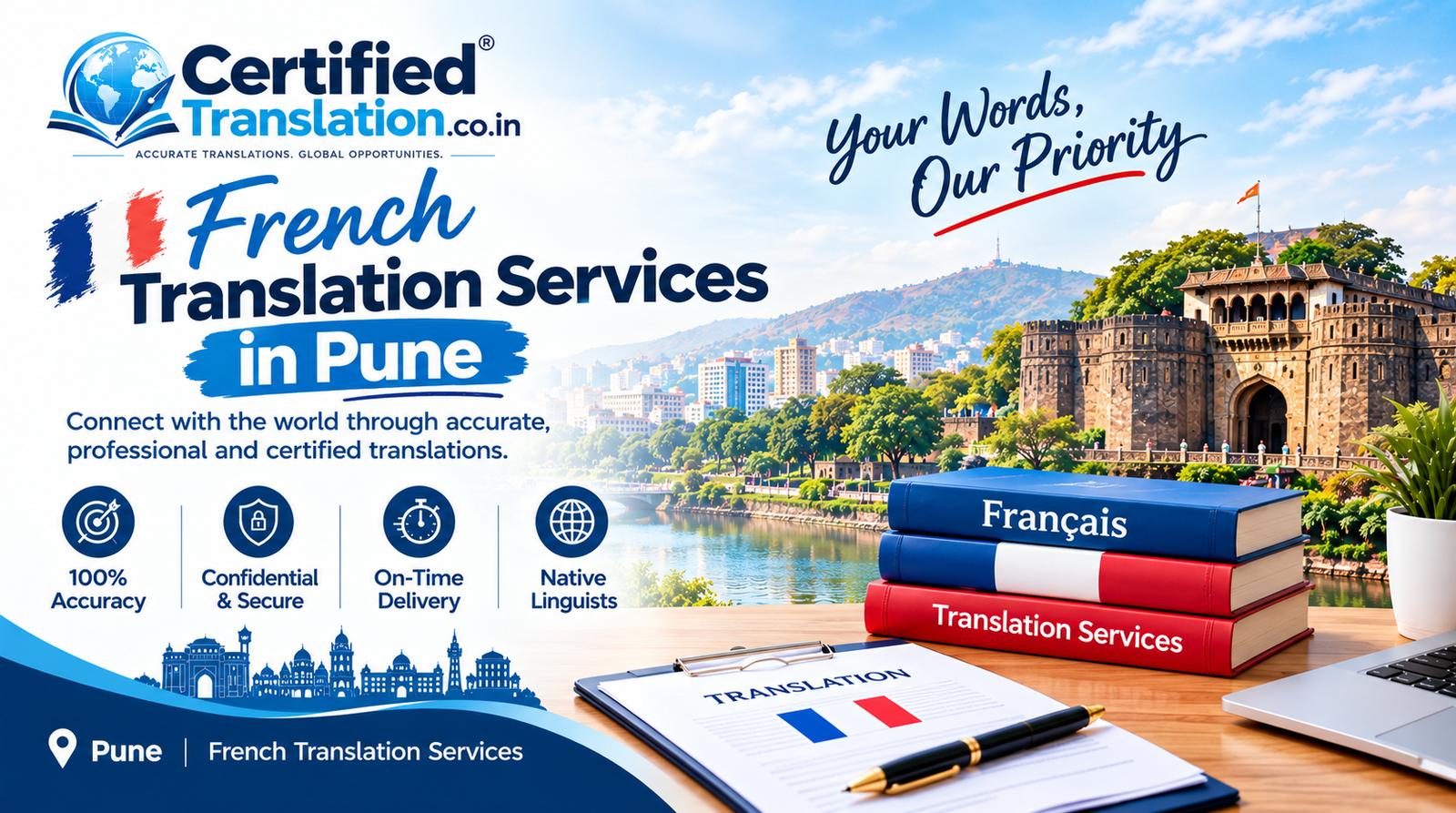 French Translation Services in Pune