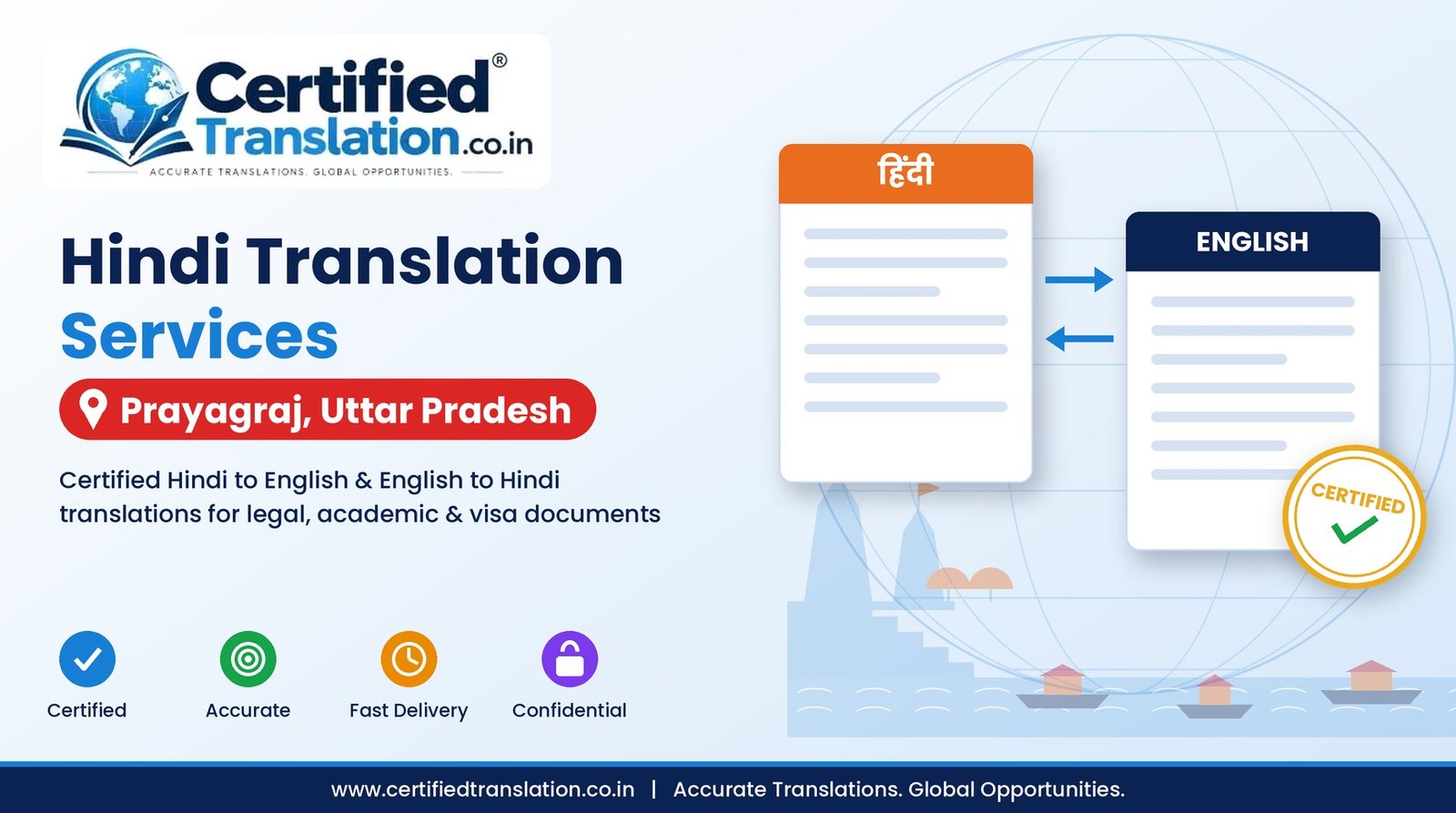 Hindi Translation Services in Prayagraj