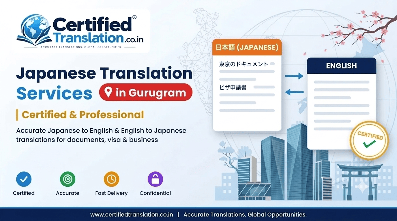 Japanese Translation Services in Gurgaon