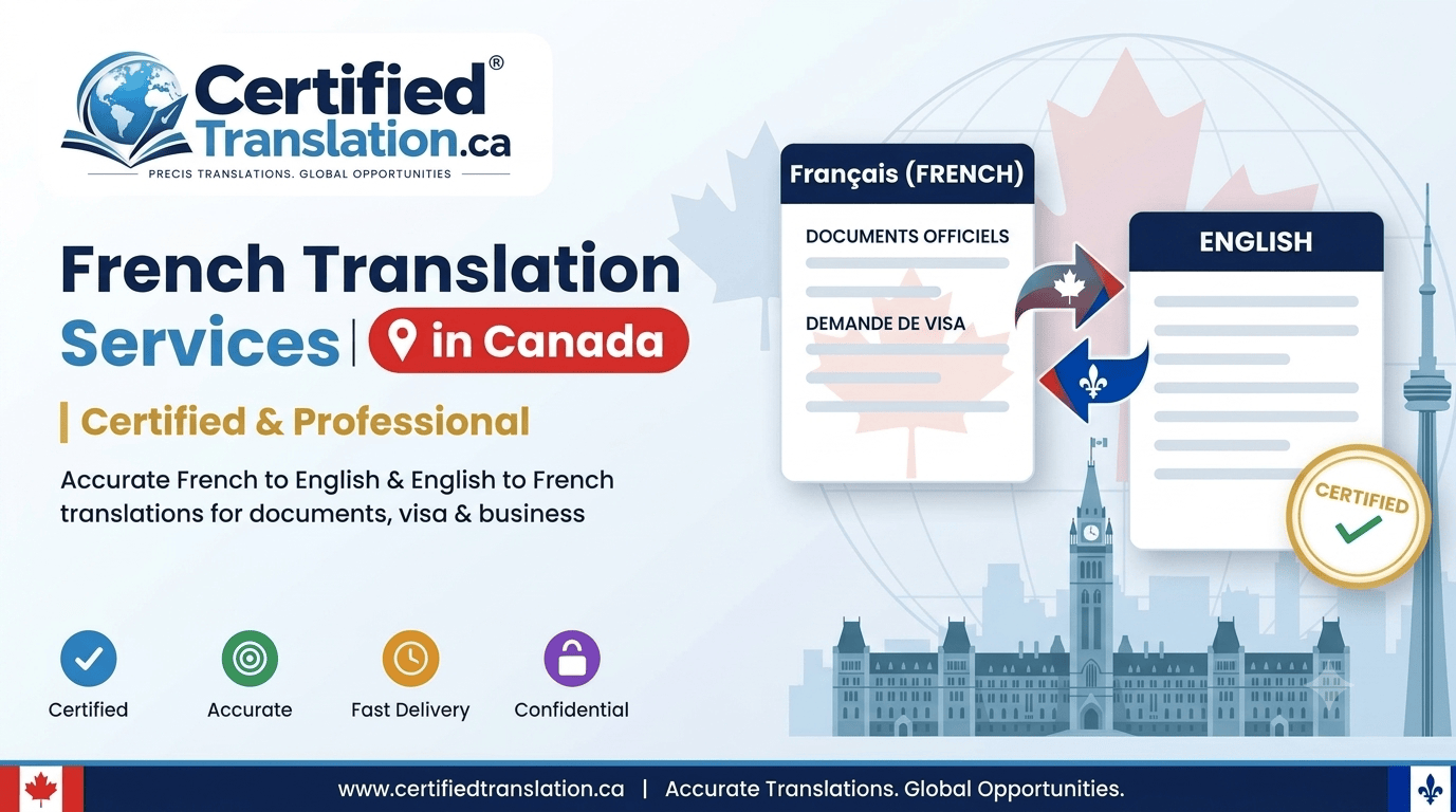 French Translation Services in Canada