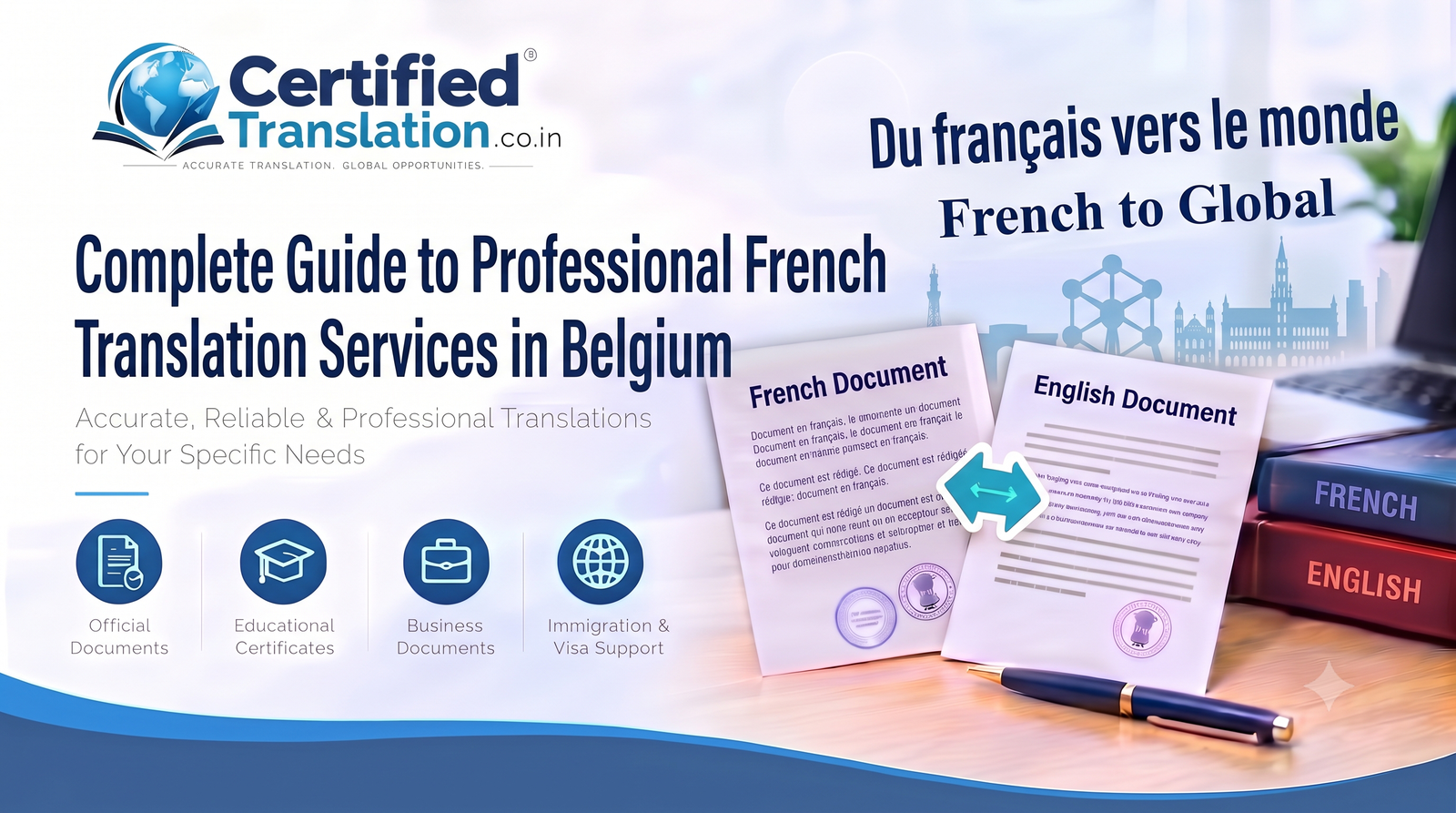 French Translation Service in Belgium