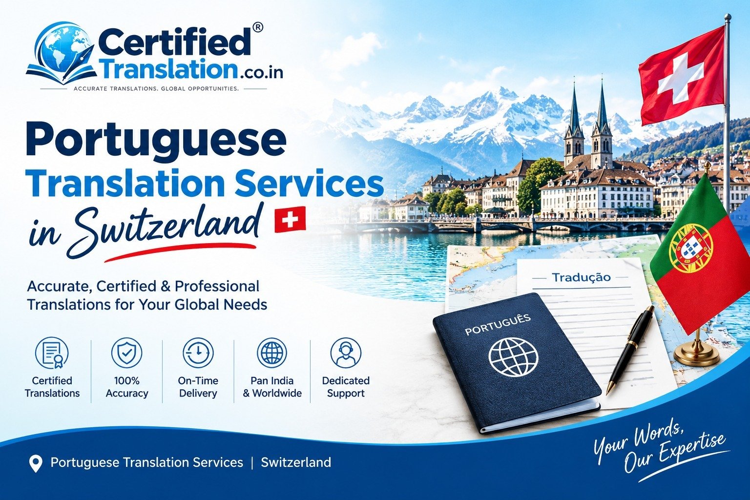 Portuguese Translation Services in Switzerland