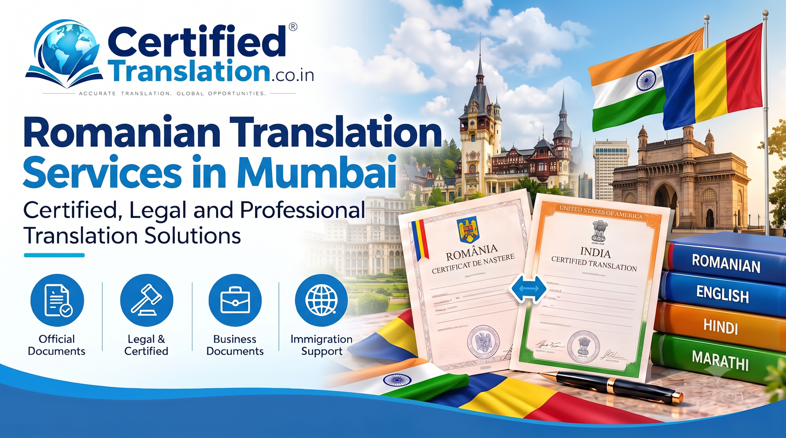 Romanian Translation Services in Mumbai: Professional Language Solutions