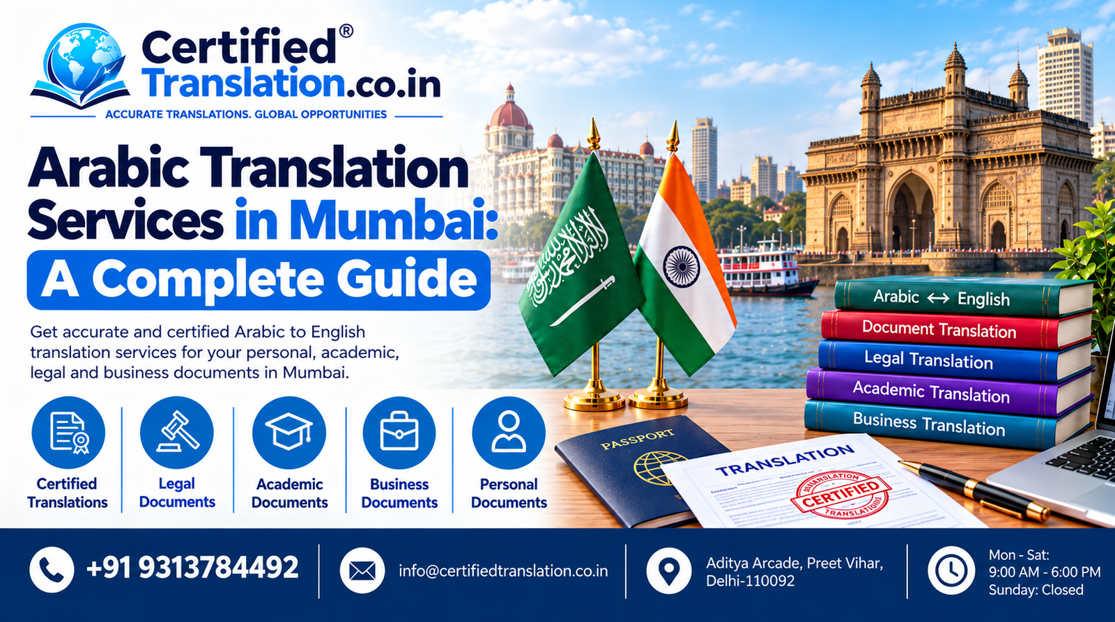 Arabic Translation Services in Mumbai: A Complete Guide