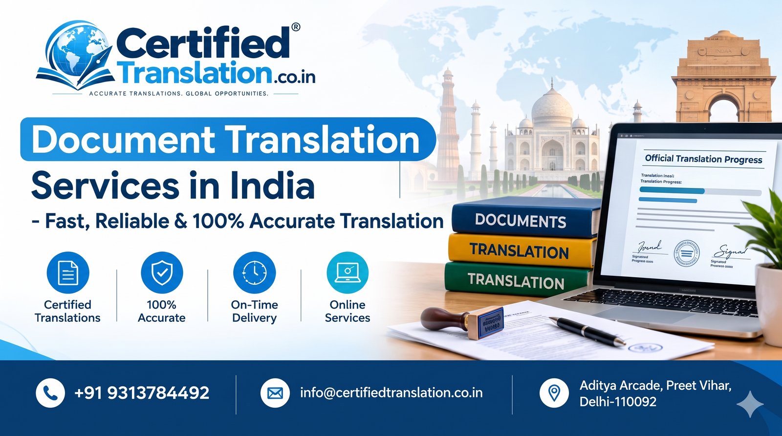 Document Translation Services in India