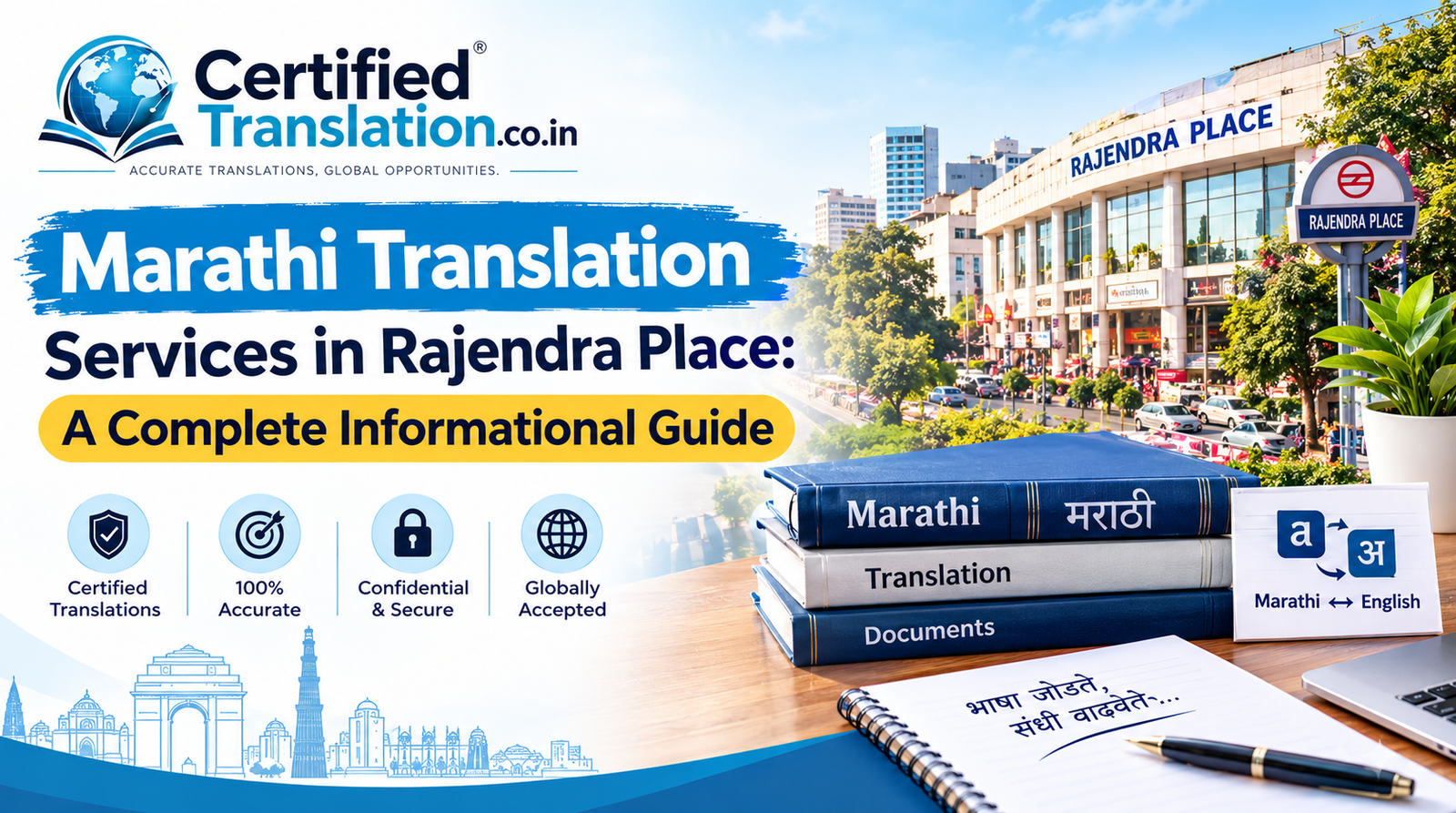 Marathi Translation Services in Rajendra Place: A Complete Informational Guide