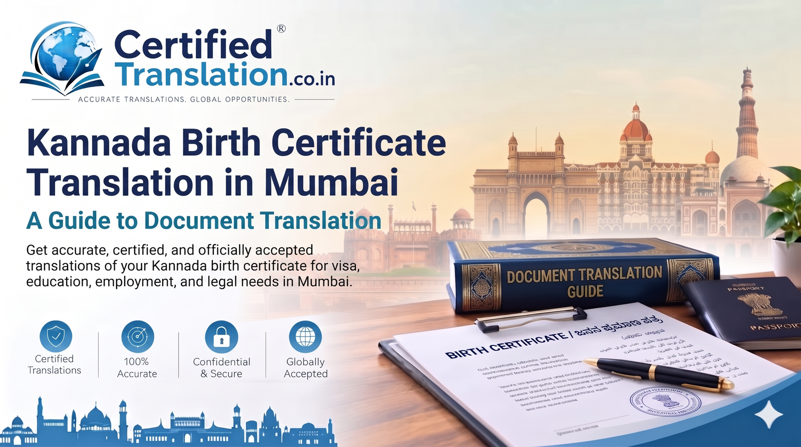 Kannada Birth Certificate Translation in Mumbai: A Guide to Document Translation