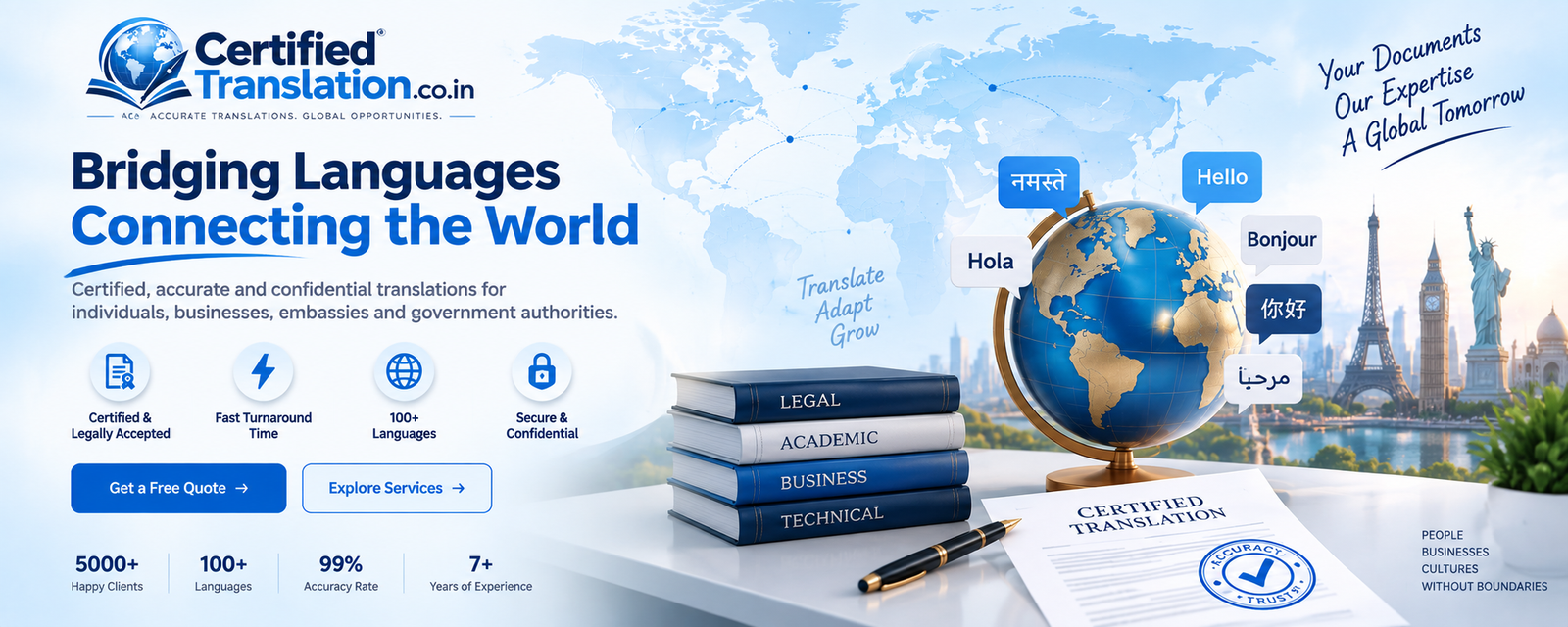 Serbian Translation Services in Delhi: Certified Serbian Translator for Documents, Business, Legal and International Requirements