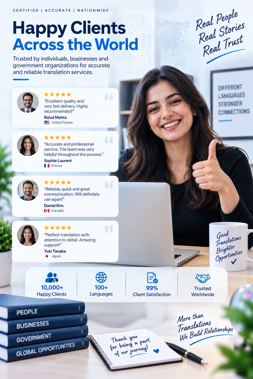 Happy Clients of Website Localization